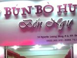 Bảng hiệu quán bún bò đẹp tại tphcm