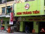 Bảng hiệu quán kem mang phong cách xiteeen