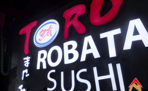 Bảng hiệu Nhà Hàng Nhật Bản ToRo Robata