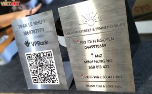 Bảng inox in UV chất lượng, độ bền vượt trội