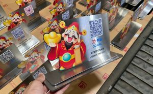 Bảng inox inox UV Mã QR CODE