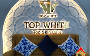 Tổng hợp mẫu bảng hiệu quảng cáo Mỹ Phẩm TopWhite