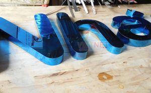 Báo giá chữ inox xanh tại VietNet