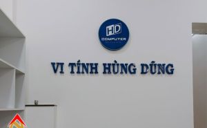 Chữ nổi mica Vi Tính Hùng Dũng