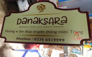 Hộp đèn quảng cáo Nhà Hàng Danaksara