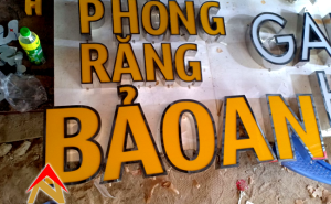 Bảng hiệu quảng cáo Phòng Răng Bảo An
