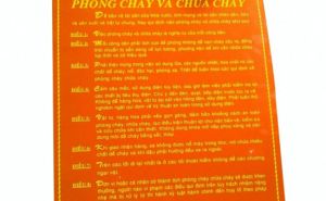 Kích thước bảng nội quy công ty chuẩn 