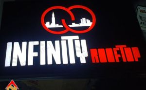 Làm bảng hiệu quảng cáo đẹp Infinity RoofTop