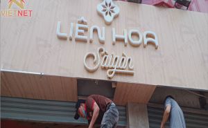 Làm bảng quảng cáo đẹp tại VietNet