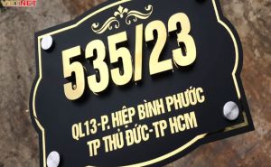 Làm bảng số nhà đẹp 535/23