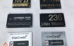 Mẫu bảng số nhà đẹp, xu hướng năm 2023