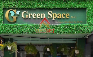 Làm bảng hiệu quảng cáo đẹp cho Tiệm Green Space